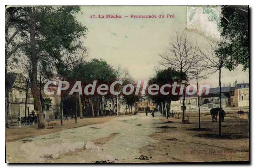 La Flèche — Promenade du Pré — C. Tribaut, n°47 - Frente