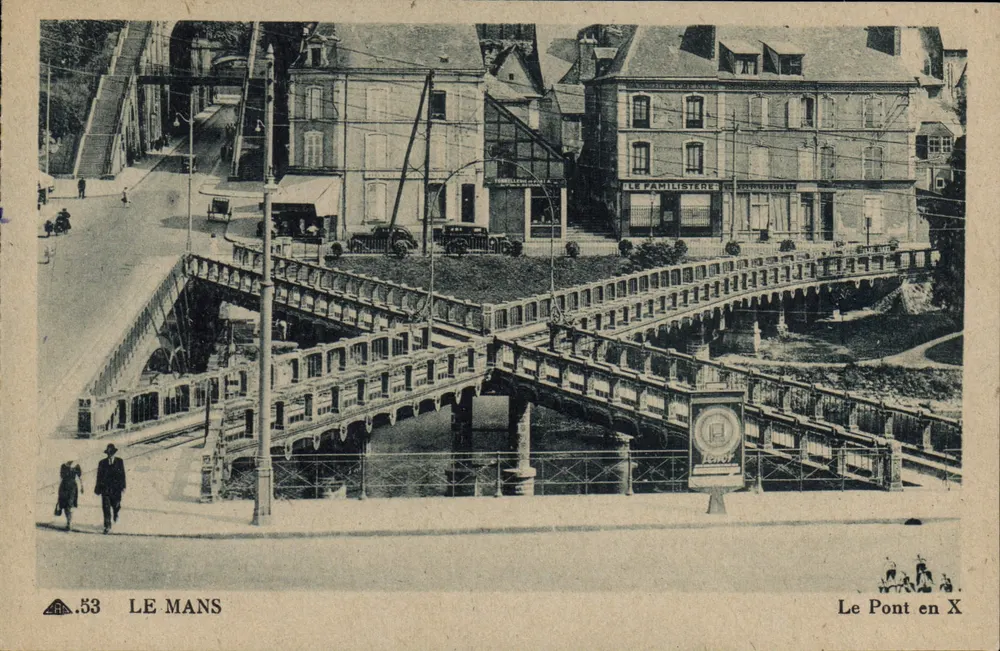 Le Mans — O Ponte em X — Editor anônimo, n° 53 - Frente