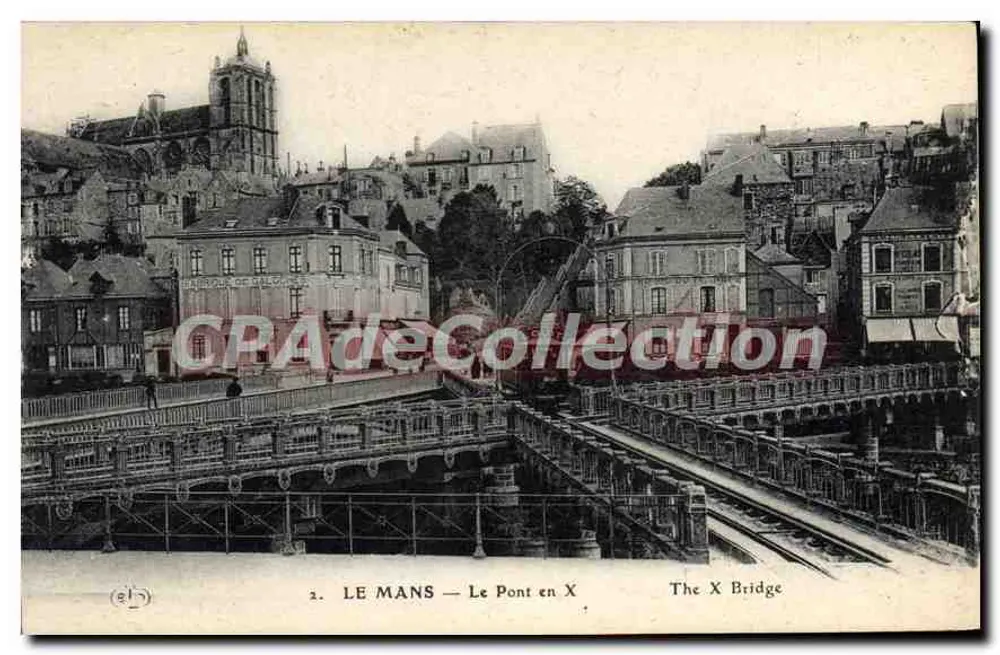 Le Mans — O Ponte em X — Corrisondance - Frente