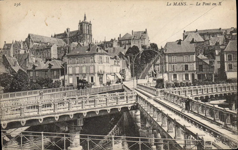 Le Mans — O Ponte em X — ND Pro - Frente