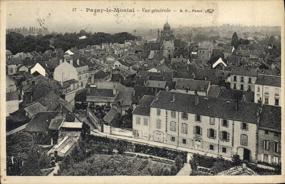 Paray-le-Monial — Vue générale — B.F. Paris - Frente