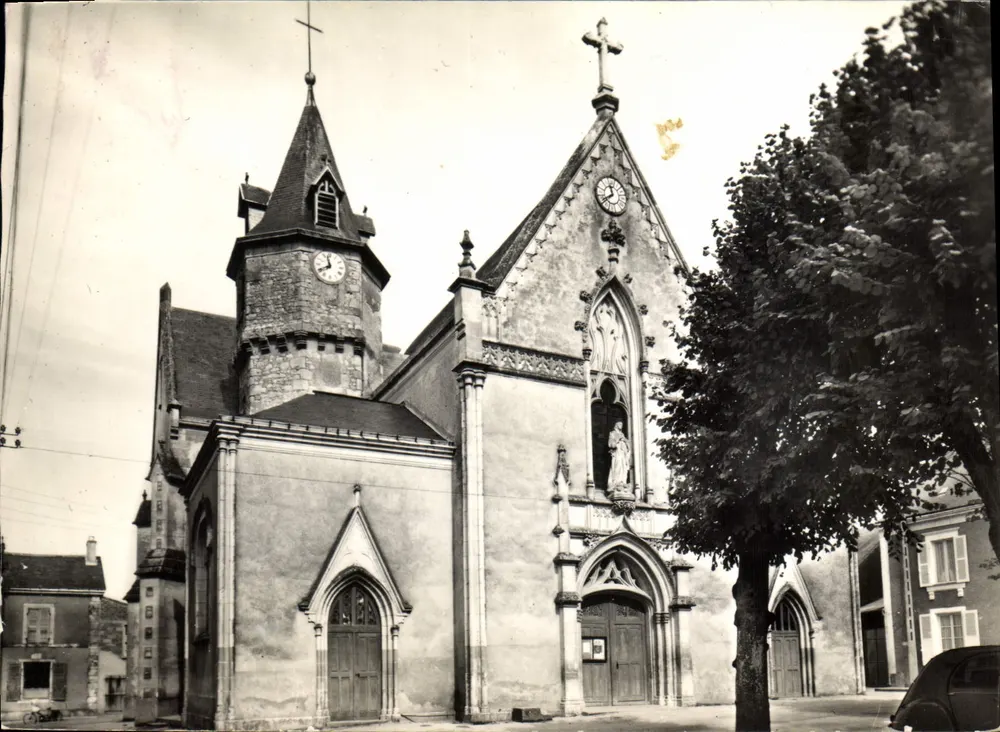 Cérans-Fouilloy - Die Kirche und ihre Turm aus dem 4. Jahrhundert — Editions HERAUT, Belleme - Orne - Vorderseite