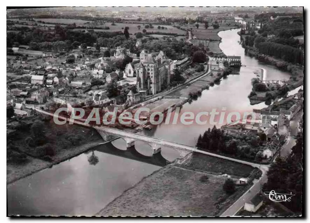 Solemes (Sarthe) — Vista aérea — Éditions Aériennes Comper Imp. Maccon - Frente