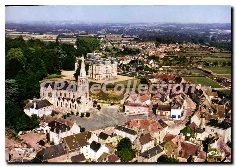 Montfort-le-Rotrou (Sarthe) — Luftbild — Cimchrome - Vorderseite