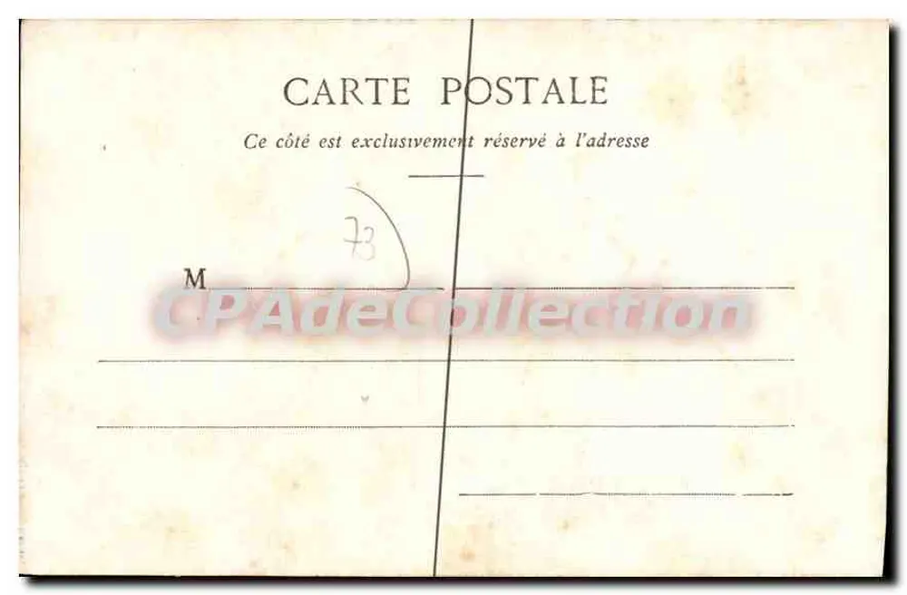 Lago do Bourget e Montanha do Gato — E. Reynaud, Chambery - N° 344 - Verso