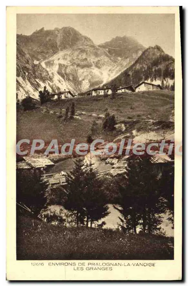 Arredores de Pralognan-la-Vanoise — Les Granges — Braun & Cie, Imp.-Edit. La Savoie - Frente