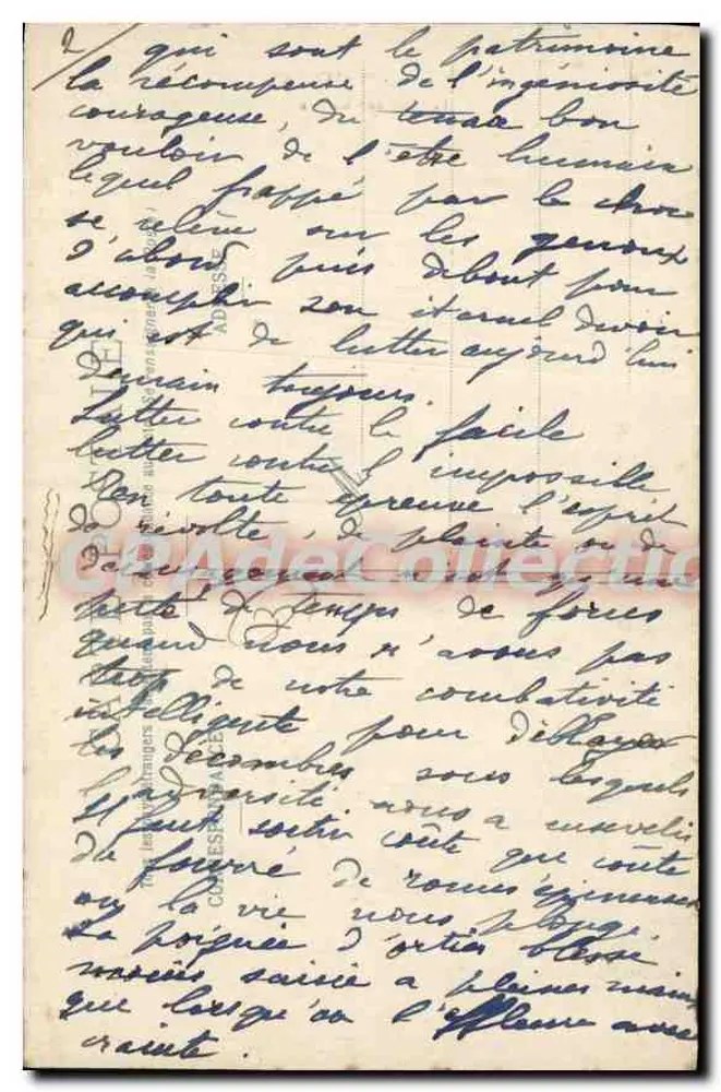 Most Cholière — Pralognan — Wydawca: C. G. B. Chamonix - Rewers