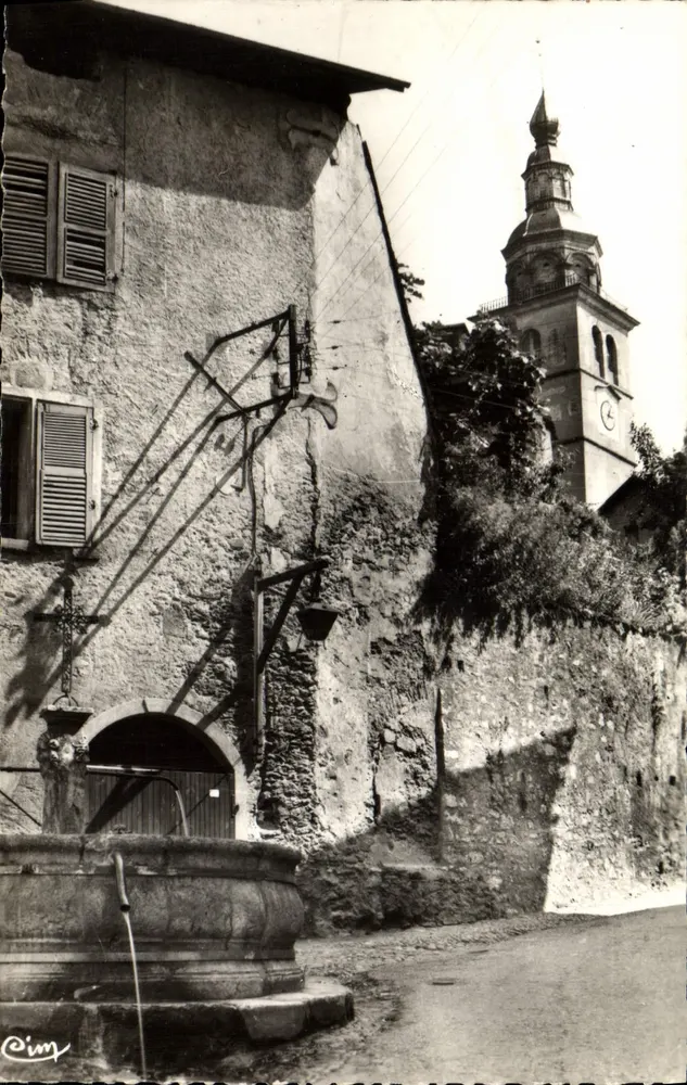 Conflans (Savoie) — A Igreja — Fotografia CIM - Frente