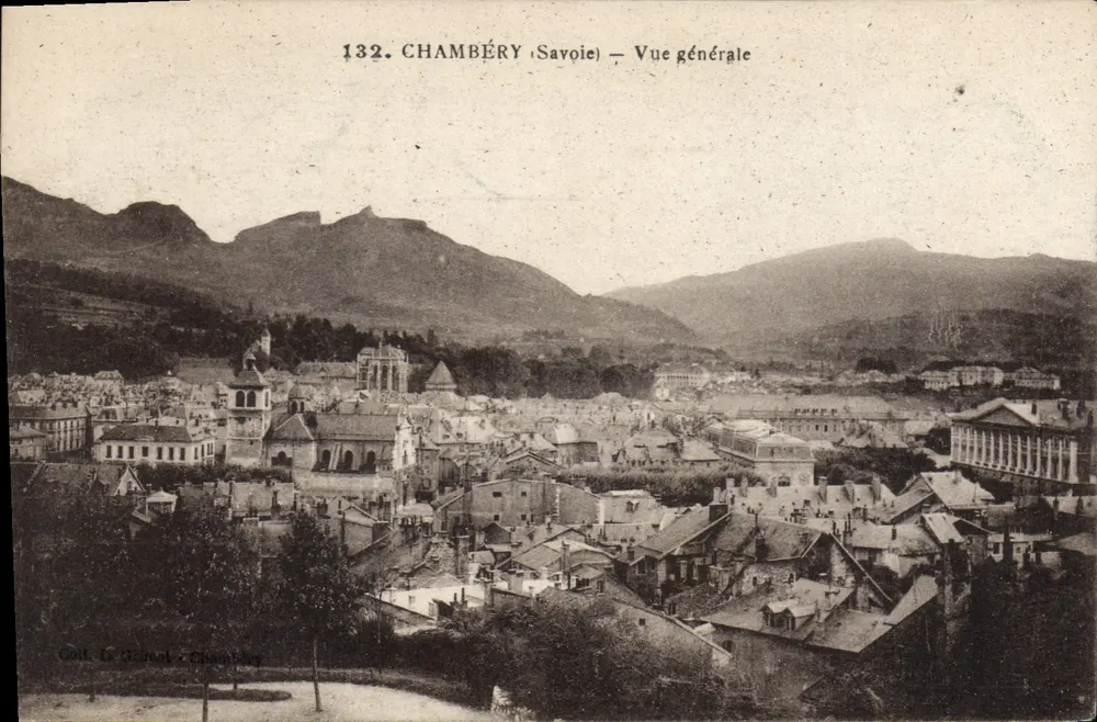 Chambéry (Savoie) — Vista geral — Goit. Le Géhoul, Chambéry - Frente