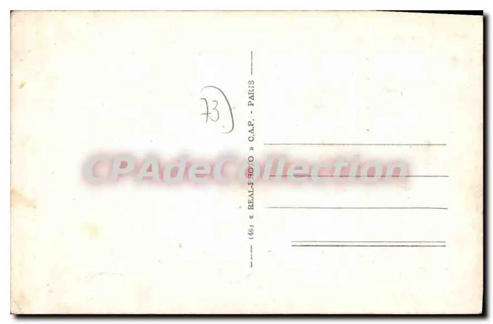 Aix-les-Bains - Der Spiegelsee und der Park — Verlag C.A.P. - Nr. 46 - Rückseite