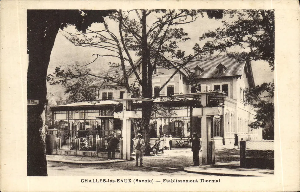 Challes-les-Eaux (Savoie) — Establecimiento Termal - Anverso