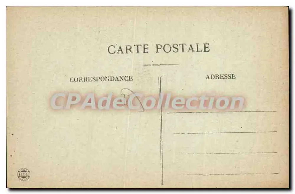 Savoie — Traje de Maurienne — Coll. L. Grimal - Chambéry 2275 - Verso