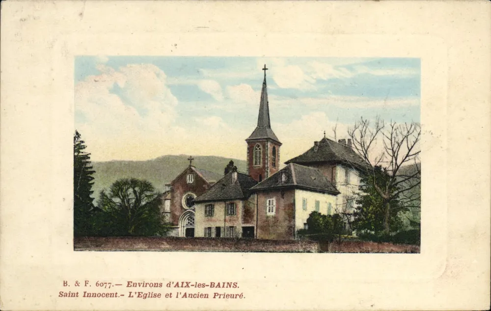 Saint Innocent — Die Kirche und das alte Priesterstift — B. & F. 6077 - Vorderseite