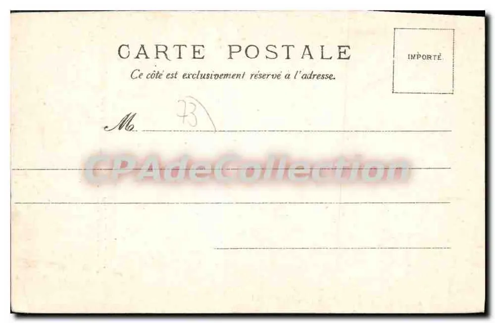 Aix-les-Bains — Cachoeira e Moinho de Grespy — V.P. No. 184 - Verso