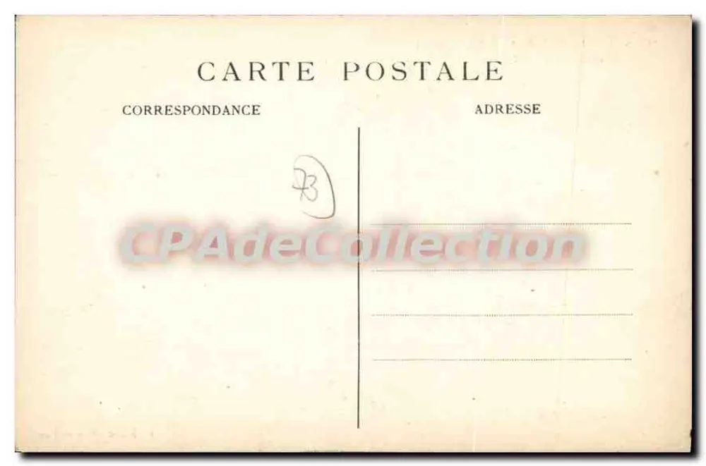 Saint-Pierre-d'Albigny (Savole) — die Straße nach Miolans — unbekannter Verlag, n° 782 - Rückseite
