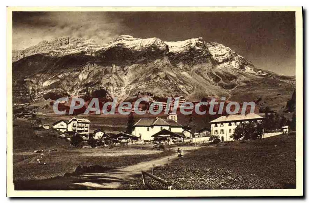 La Giettaz — Savoie — Kette der Aravis — C. Pettex, phot. edit. Flume (Savoie) - Vorderseite