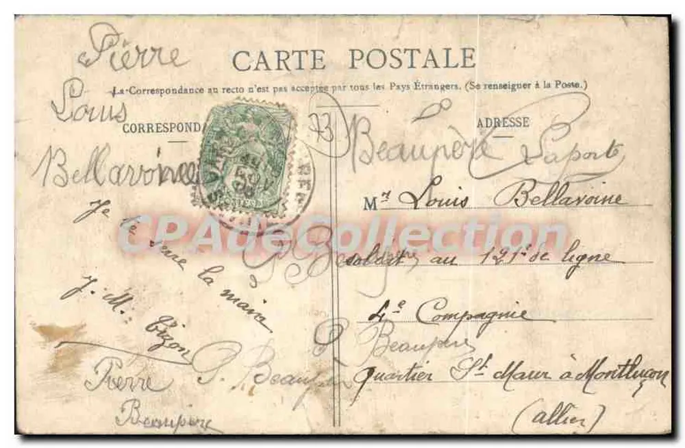 Chambéry - A Estação e o Buffet — Editor CER, n° 1062 - Verso