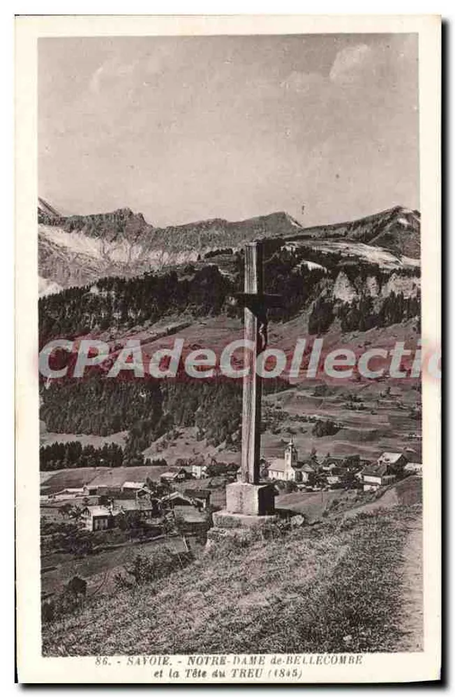 Savoie - Notre-Dame de Bellecombe und die Tête du Treu (1845) — C. Petites, Phot. Édit. Plumet (Savoie) - Vorderseite