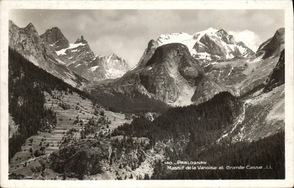 Massiv der Vanoise und Grande Casse — Pralognan — LL - Vorderseite