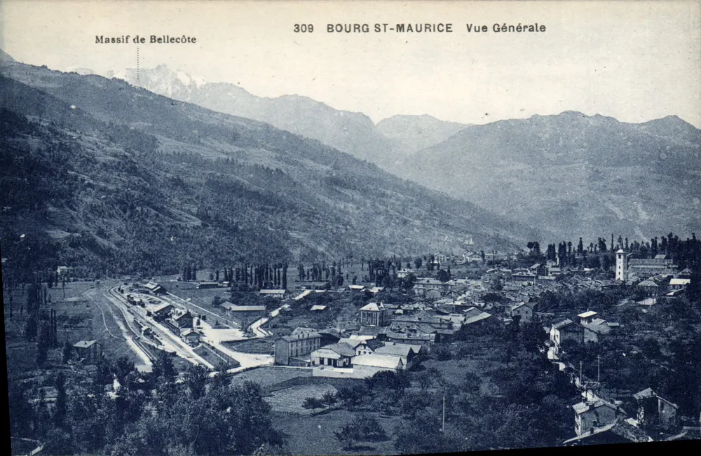 Bourg-Saint-Maurice — Visão Geral — Edição Béroud - Frente
