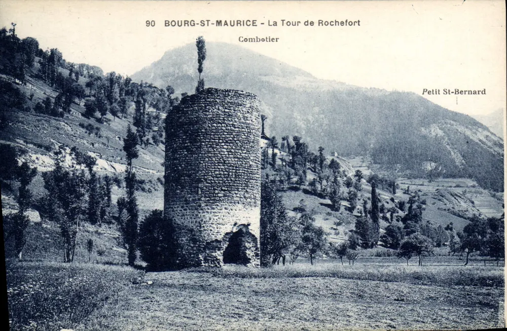 Bourg-St-Maurice — Ansicht der Rochefort-Turm — Édition Béroud - Vorderseite
