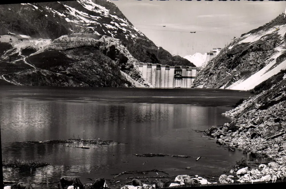 Tignes — Der Staudamm der Isère — Verlag Jansol (Savoie) Nr. 33 - Vorderseite