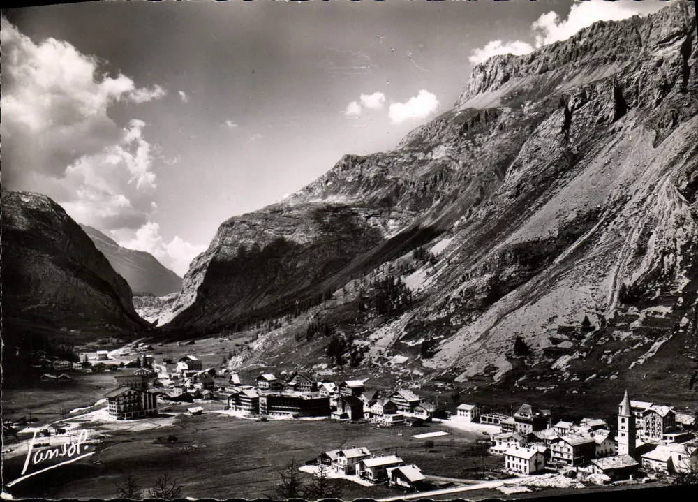 Val d'Isère — Allgemeiner Blick und die Schluchten — Éditions Photographiques Jansol - Vorderseite
