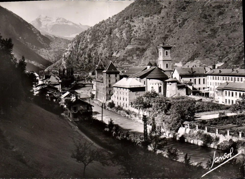 MOUTIERS (Savoie) - Die Gärten der Bischofsresidenz - Janssol - Vorderseite