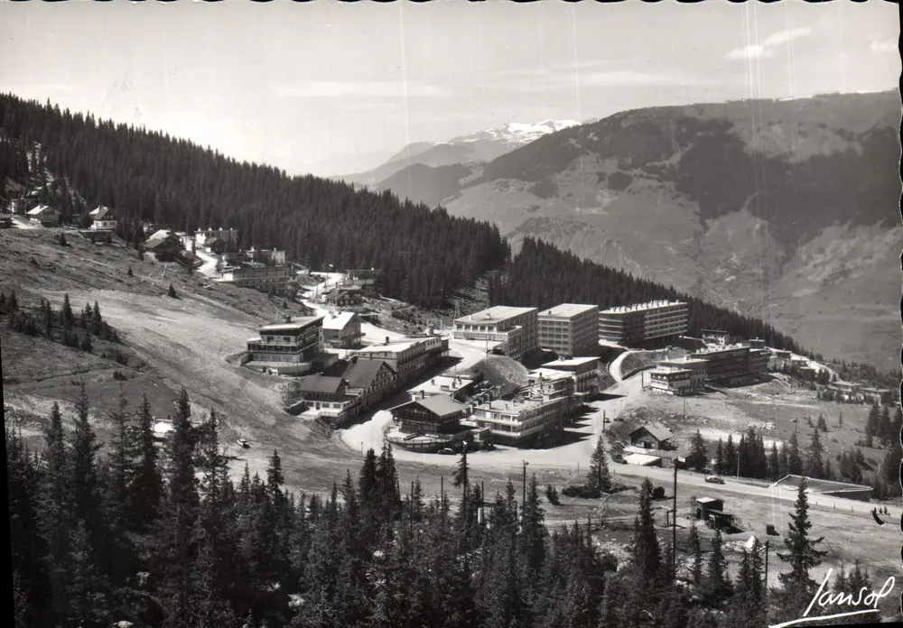 Courchevel 1850 — Das Viertel Plantret — fotografische Ausgabe von JAI SOL - Vorderseite