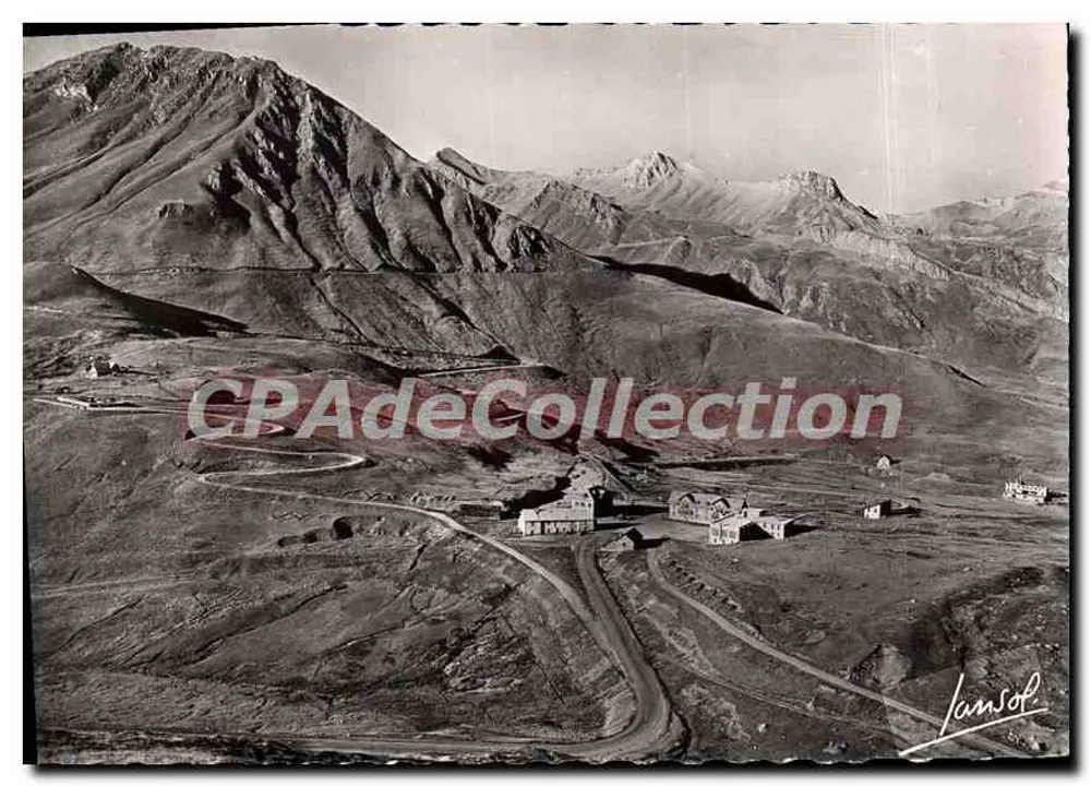 Der Col du Lautaret — Allgemeiner Blick auf den Pass in Richtung der Galibier-Kurven — Editions Photographiques Jansol, Chambéry - Vorderseite