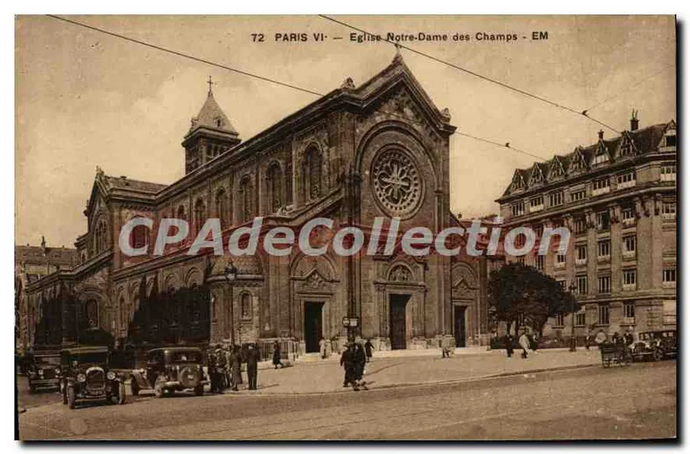 Paris VI — Igreja Nossa Senhora dos Campos — EM - Frente