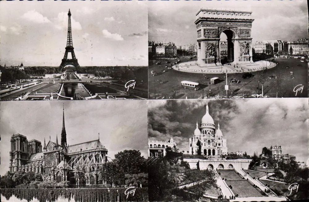Paris und seine Wunder — 3.074 — Art Editions Guy - Vorderseite
