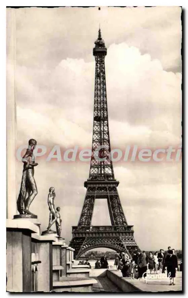 Paris — A Torre Eiffel — Edições Chantal - Frente