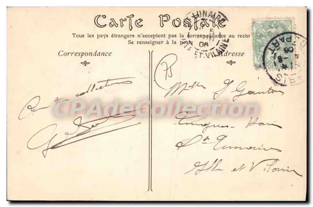 Observatorium von PARIS — Allgemeiner Blick — CPAdeCollection n°993 - Rückseite