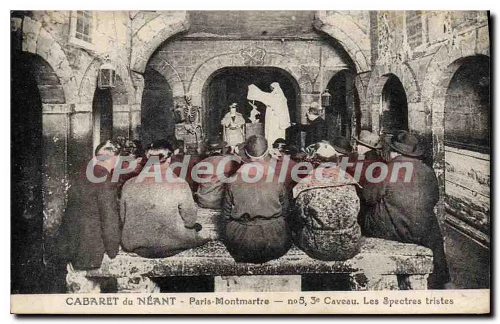 Cabaret des Nichts - Paris-Montmartre — Nr. 5, 3. Gewölbe. Die Traurigen Geister - Vorderseite