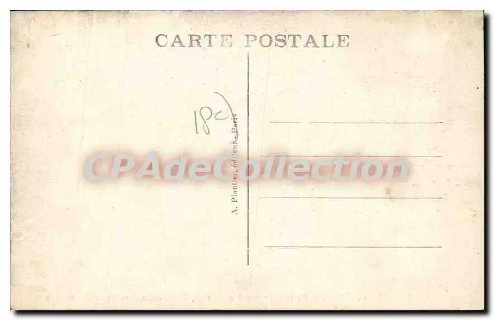 Cabaret des Nichts - Paris-Montmartre — Nr. 5, 3. Gewölbe. Die Traurigen Geister - Rückseite