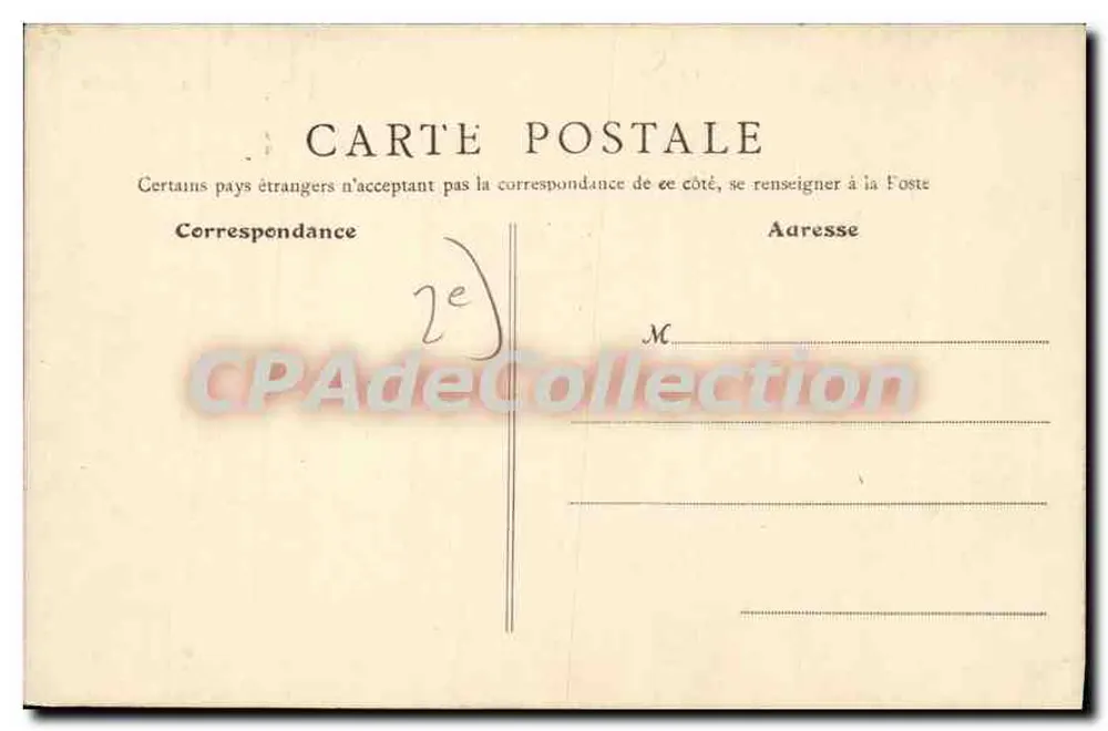 Paris - Théâtre du Vaudeville — B. F. Paris, n° 99 - Rückseite