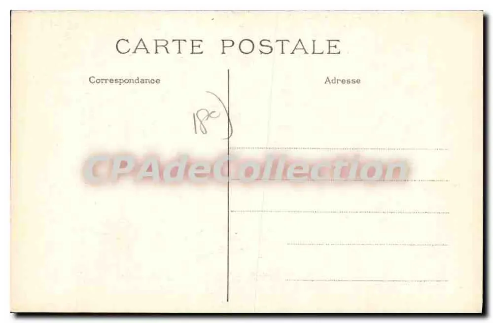 Paris-Montmartre — O Calvário — J N, n° 259 - Verso