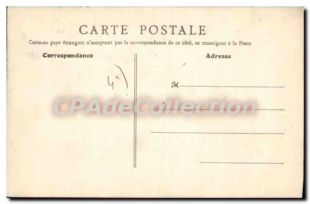 Paris - Die Seine, Ansicht vom Pont des Saints-Pères — Verlag R. Paris, Nr. 100 - Rückseite