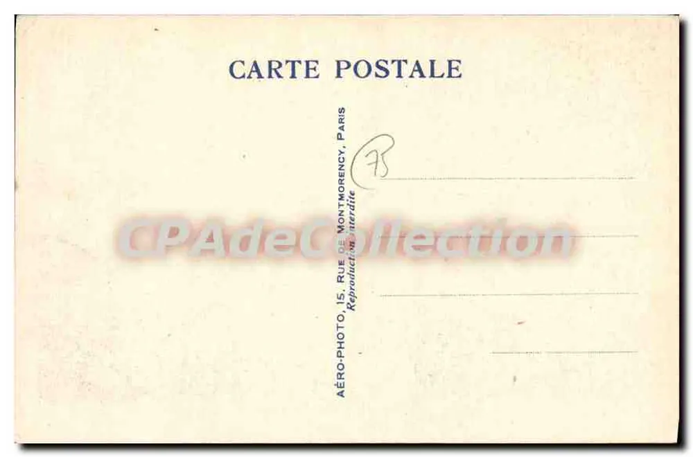 Vue aérienne de l'Exposition coloniale — Le Congo belge, le Togo et le Cameroun — Aéro-Photo, T.145 - Verso