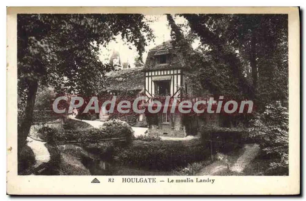 Houlgate — A moinha Landry — Bilhete postal antigo de Coleção - Frente