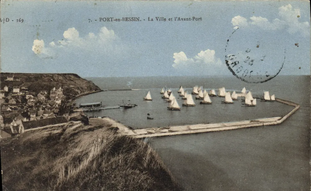 PORT-en-BESSIN - Die Stadt und der Hafen — A+D 169 - Vorderseite