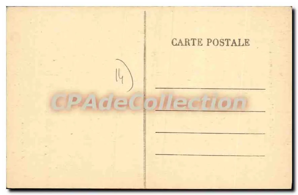 Cabourg — Monumento aos mortos — Edit. A. Duret, livreiro - Verso