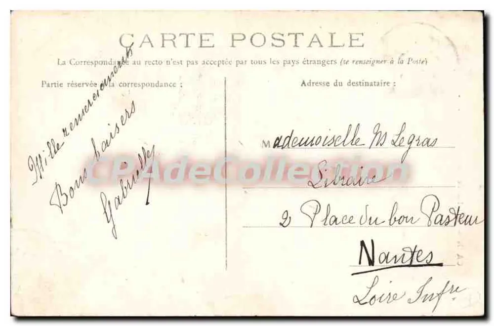 CAEN — A Igreja de Saint-Ouen — L. (editor) - Verso