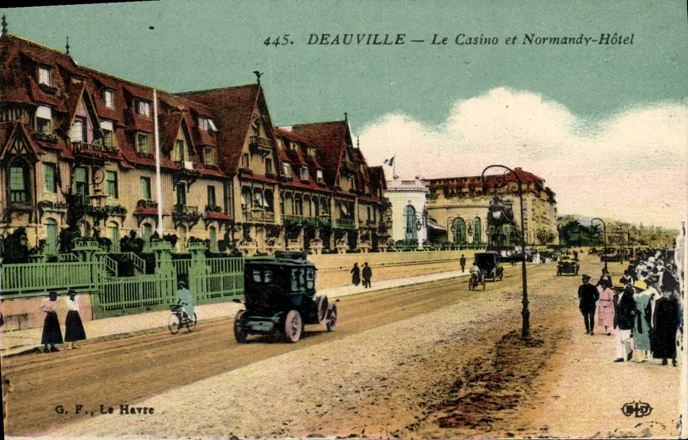 Deauville — Das Casino und Normandy-Hôtel — G. F., Le Havre - Vorderseite