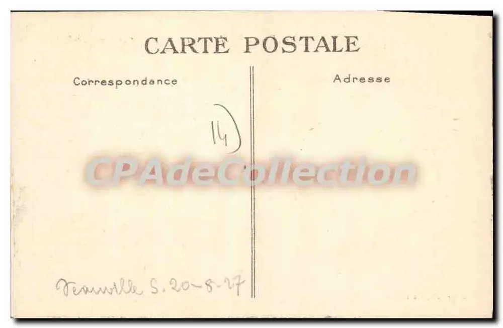 Deauville — Das Casino und Normandy-Hôtel — G. F., Le Havre - Rückseite