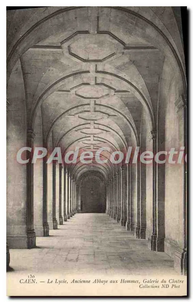 Caen — El Liceo, Antigua Abadía de los Hombres, Galería del Claustro - Anverso
