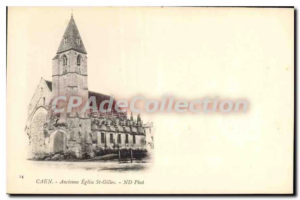 Caen - Antica Chiesa di San Guglielmo — ND Phot, n°24 - Recto