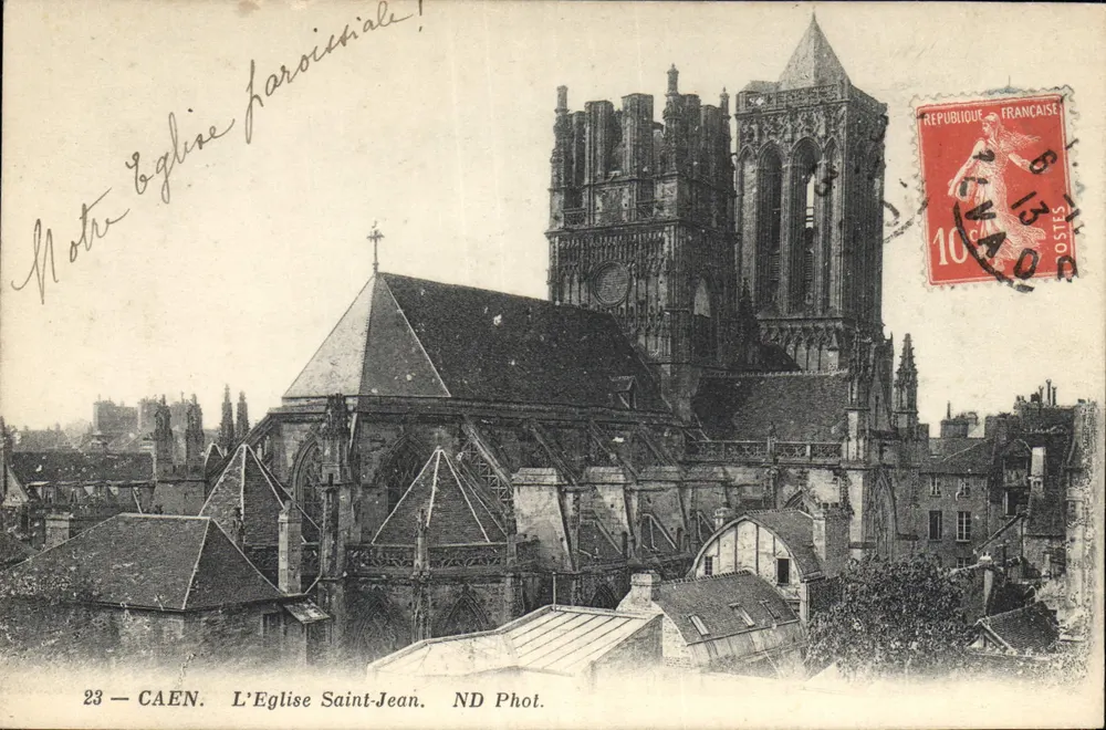 Caen — A Igreja de São João — ND Fot. n°23 - Frente