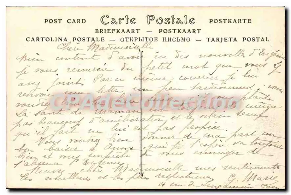 Caen — A Igreja de São João — ND Fot. n°23 - Verso